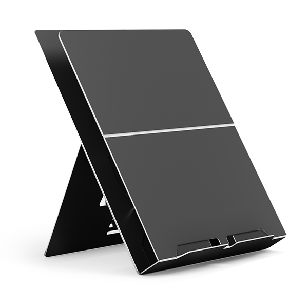 front view of the Standivarius Etra laptop stand