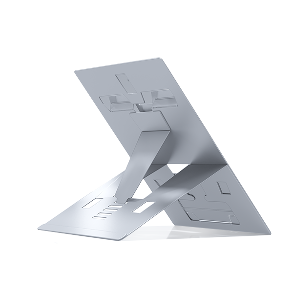 back view of the Standivarius Oryx JR hybrid laptop stand and tablet stand