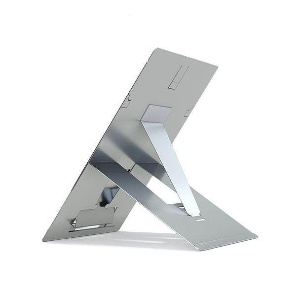 back view of the Standivarius Oryx Pro hybrid laptop and tablet stand