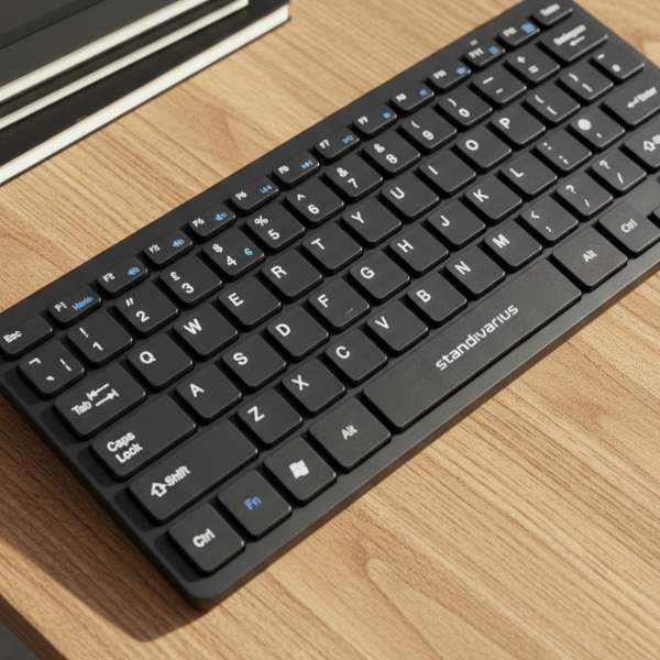 Standivarius Piano II BT Bluetooth compact keyboard with minimalist and functional design on a clean desk