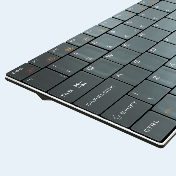 Ultra-slim Solo X wireless keyboard