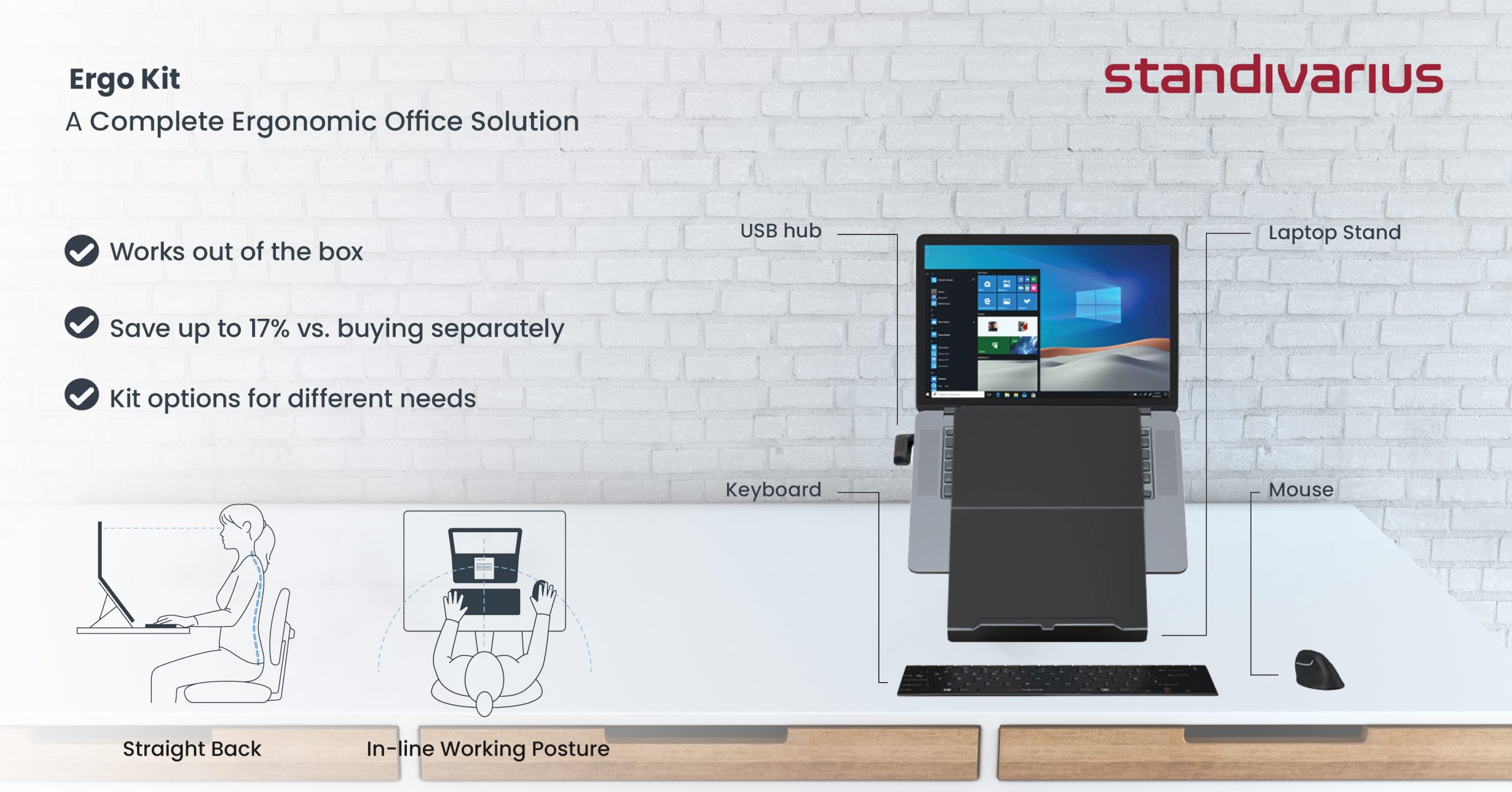 Standivarius Expands its Ergo Kit Range with Three New Purpose-Built Solutions