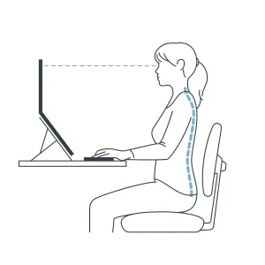 Elevate your screen improve your posture ergonomic laptop stands